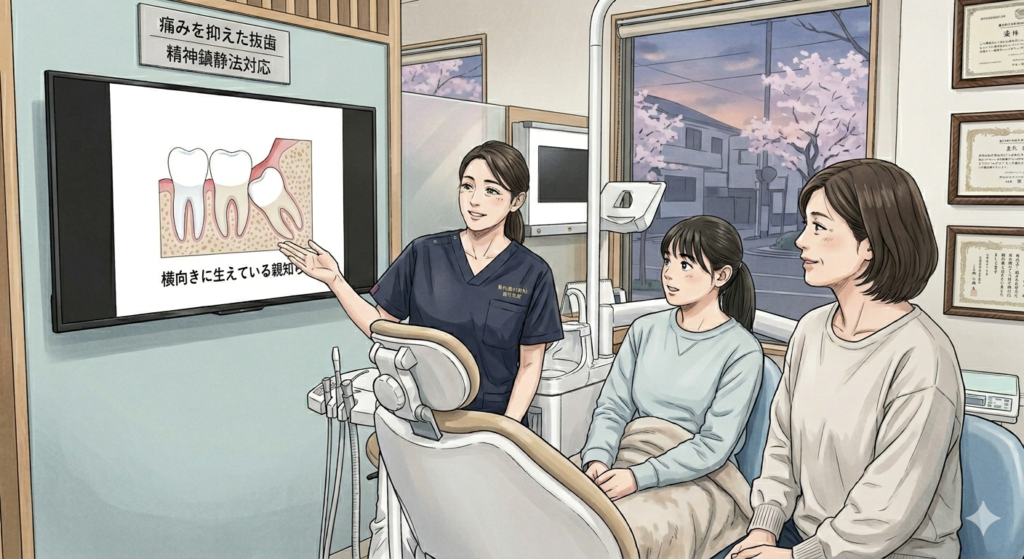 横向きの親知らずは抜くべき？放置するリスクと歯科医師の判断基準