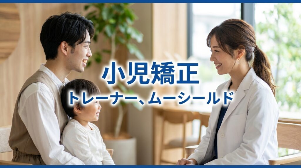 子どもの歯並びはいつから気にする？負担の少ない小児矯正と浦安院のサポート体制