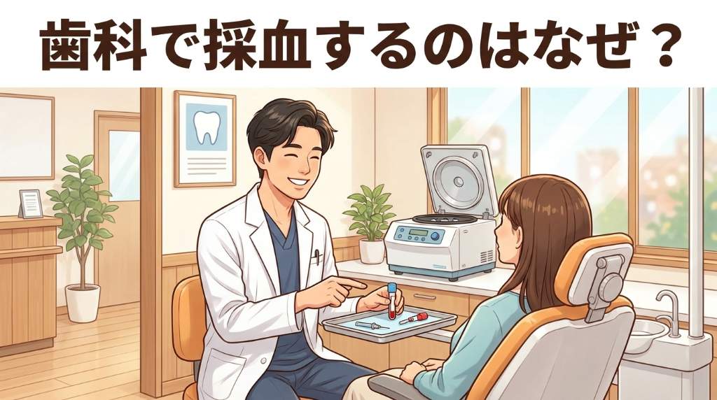 CGF・AFGとは？自分の血液を使う再生療法を歯科医師が解説
