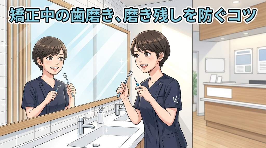 矯正中の歯磨きで気をつけたいポイントと工夫